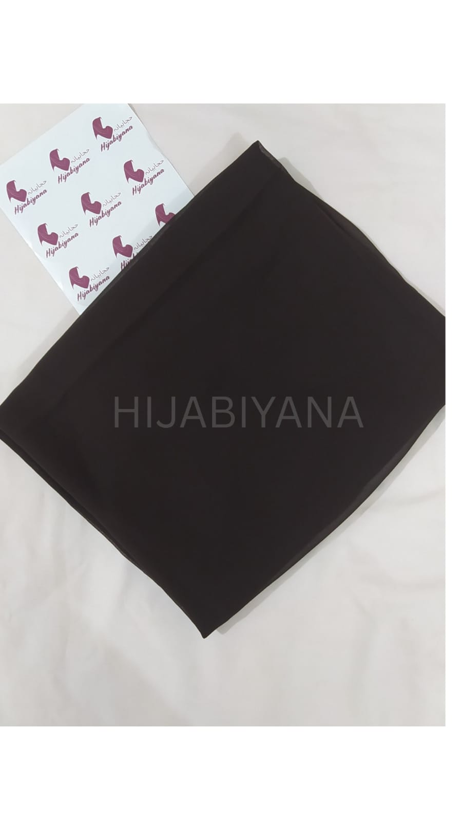 Dark Brown Chiffon Hijabs