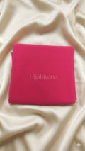 Hot Pink Chiffon Hijabs