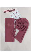 Rose Wood Hijab with Niqab