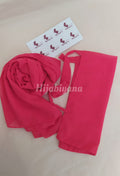 Hot Pink Hijab with Niqab