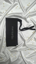 Black Chiffon Half Niqab
