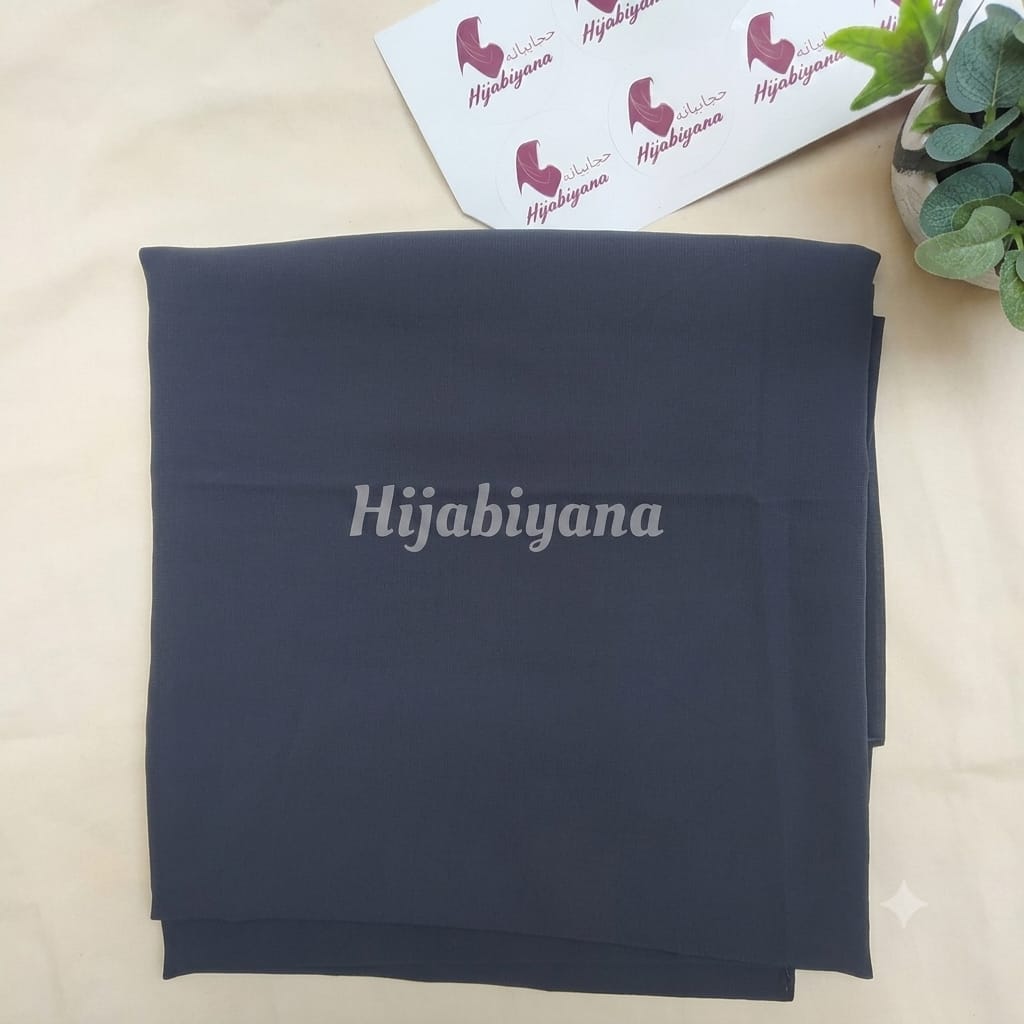 Grey Chiffon Hijabs